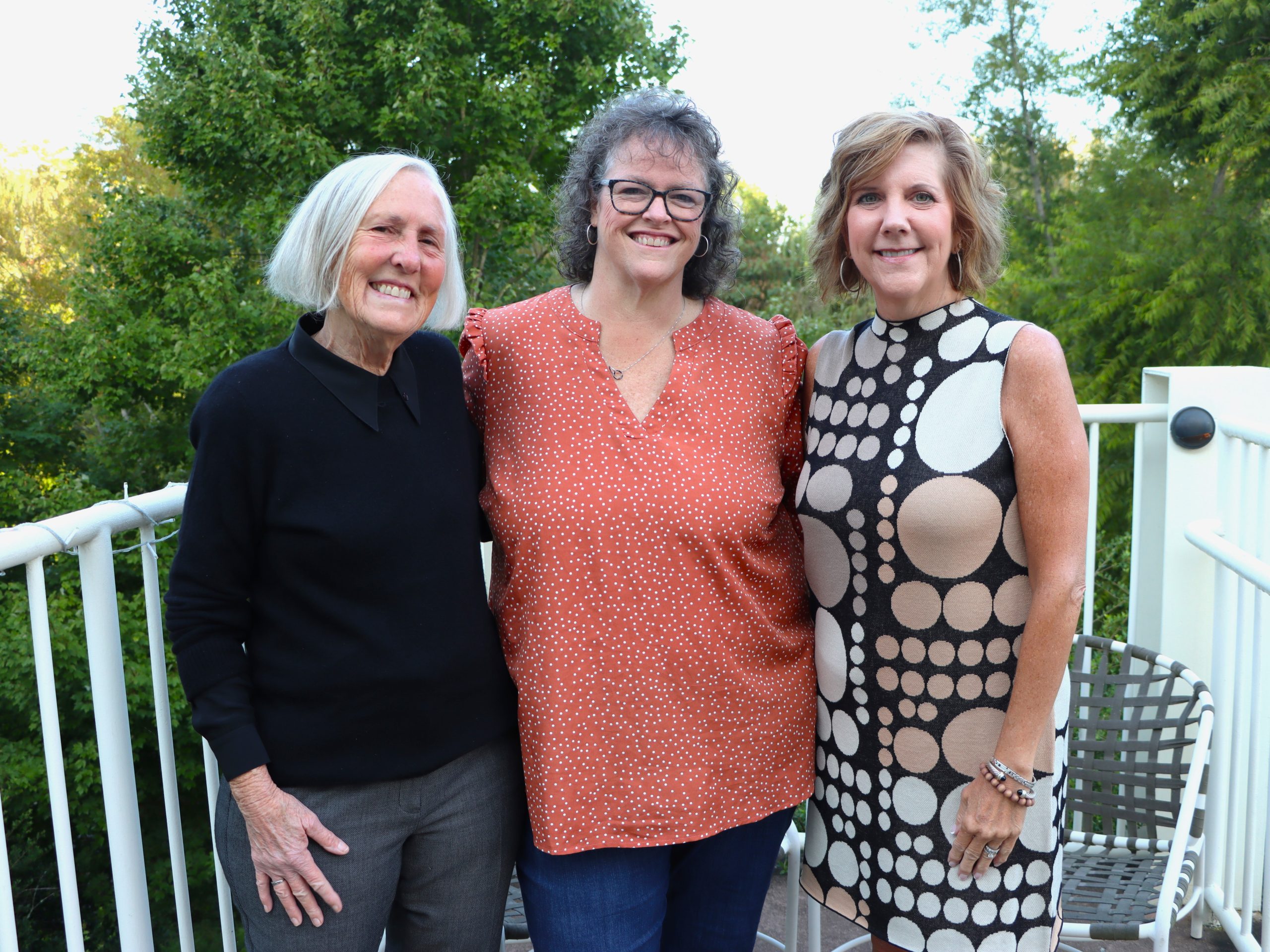 Sharon Ritchie, Eva Phillips, Carla Garrett